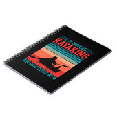 カヤックと犬が私を数える ノートブック (左側)