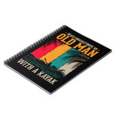 カヤックと老人を甘く見ない ノートブック (左側)