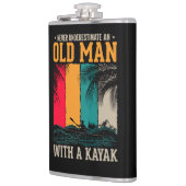 カヤックと老人を甘く見ない フラスク (左)