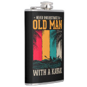 カヤックと老人を甘く見ない フラスク (右)