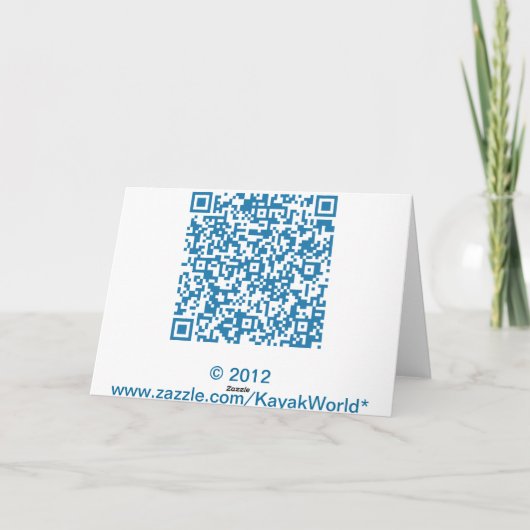 カヤックによってはバースデー・カードの数々の使用カードが夢を見ます カード (裏面)