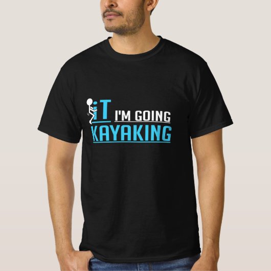 カヤックに行く Tシャツ (正面)