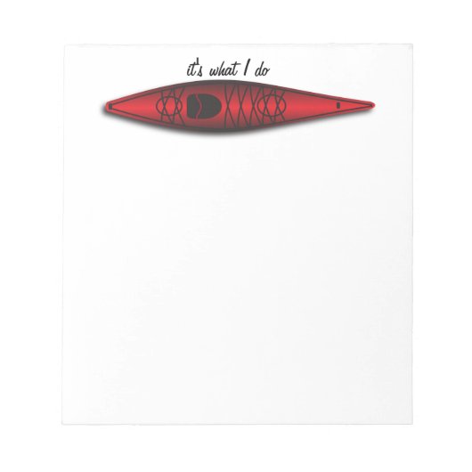 カヤックのメモ帳 ノートパッド (正面)