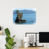 カヤックの冒険 – Santa Margherita Ligure，イタリア ポスター (ホームオフィス)