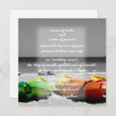 カヤックの招待 招待状 (正面/裏面)