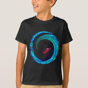 カヤックの波のパトロール Tシャツ