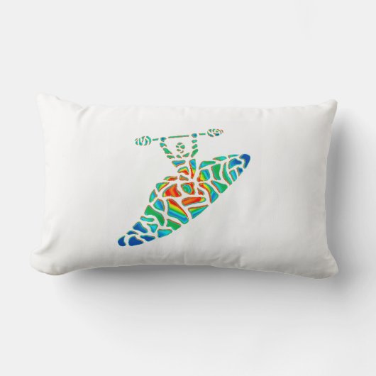 カヤックの突進 ランバークッション (正面)