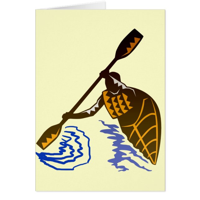 カヤックの興奮 (正面)