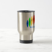 カヤックの虹 トラベルマグ (中央)