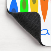 カヤックの虹 マウスパッド (コーナー)