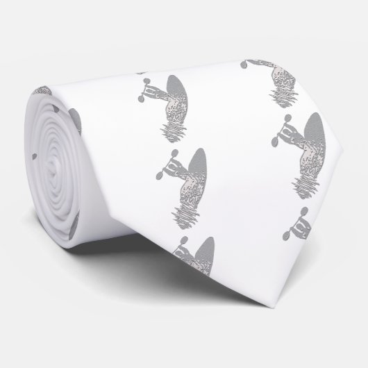 カヤックの視野 ネクタイ (ロール)