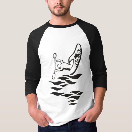 カヤックの顔 Tシャツ (正面)