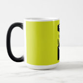 カヤックの魚とキャンプ魚釣り旅行の贈り物 モーフィングマグカップ (左)