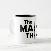 カヤックはメインの物 ツートーンマグカップ (正面左)