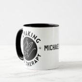 カヤックは私のセラピー マグカップ (正面左)