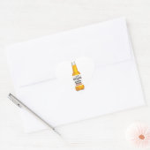 カヤックは私の幸せな時間だ ハートシール (封筒)
