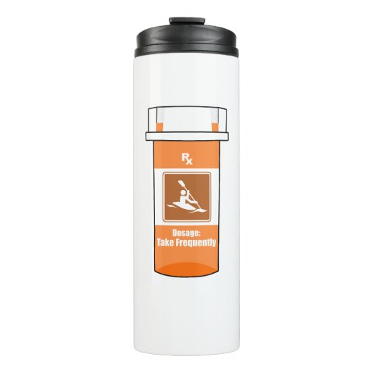 カヤックは私の薬 タンブラー (正面)