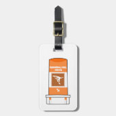 カヤックは私の薬 ラゲッジタグ (正面縦)