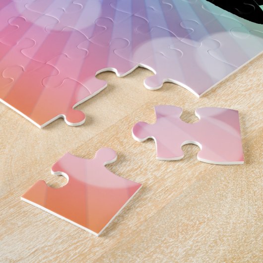 カヤックを漕ぐことの愛のため ジグソーパズル (側面)