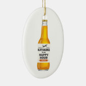 カヤックを漕ぐことは私の楽しい時間です セラミックオーナメント (右)