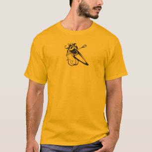カヤックを漕ぐこと Tシャツ