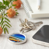 カヤックを漕ぐ夏 キーホルダー (側面)