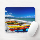 カヤックを漕ぐ夏 マウスパッド (マウス)