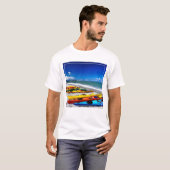 カヤックを漕ぐ夏 Tシャツ (正面フル)