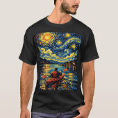 カヤックアドベンチャーパドリングのワイルド Tシャツ (正面)