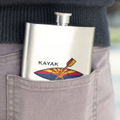カヤックアリゾナ州旗 フラスク (インサイチュ)