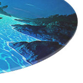 カヤックイン白熱［赤熱］光を放つウォーターデザイン カッティングボード (角)