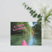 カヤックウィーキワシー春フロリダアドベンチャー ポストカード (スタンド正面)