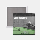 カヤックウィーナードッグ マグネット (正面/裏面)