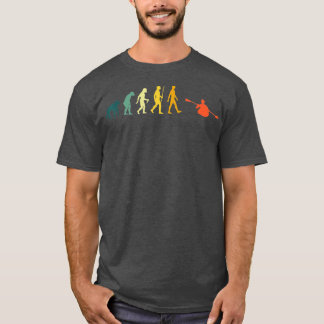 カヤックエボリューションレトロカヌー開発カヌー Tシャツ