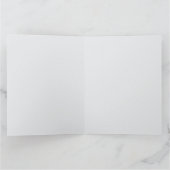 カヤックカヌーカヤッキングの挨拶 カード (内部)