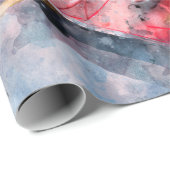 カヤックカラフルの水彩画 ラッピングペーパー (ロールコーナー)