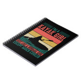 カヤックガールクール ノートブック (左側)