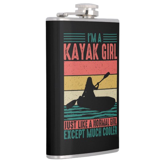 カヤックガールクール フラスク (右)