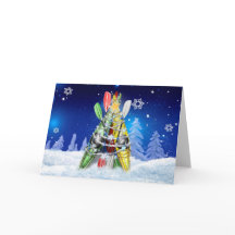 カヤッククリスマスツリー