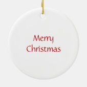 カヤッククリスマスツリー セラミックオーナメント (裏面)