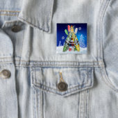 カヤッククリスマスツリー 缶バッジ (インサイチュ)