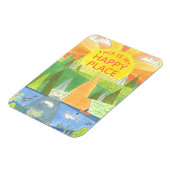 カヤックサンライズウィーシールズハッピープレイス マグネット (左側)