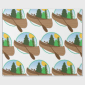 カヤックサークル ラッピングペーパー (フラット)