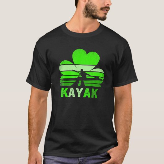 カヤックシャムロックシャツSt patricks day Tシャツ (正面)