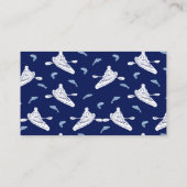 カヤックツアーLessons Sales Navy Blue Kayak 名刺 (裏面)