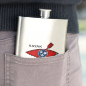 カヤックテネシー国旗 フラスク (インサイチュ)