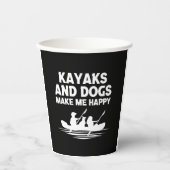カヤックドッグ 紙コップ (正面)