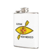 カヤックニューメキシコ国旗 フラスク (左)