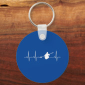 カヤックハートビート キーホルダー (正面)