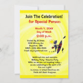 カヤックバーズおもしろいパーティの招待状 招待状 (裏面)